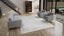 Cream Transitional Wool Cotton Blend Rug - 9'1" x 12'1"