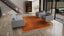 Orange Overdyed Wool Rug - 8'2" x 10'5"