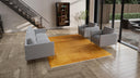 Yellow Overdyed Wool Rug - 8'1" x 10'3"