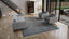 Blue Grey Modern Wool Rug - 9'1" x 12'4"