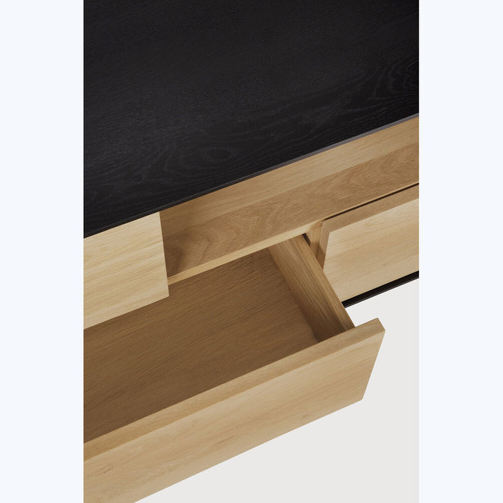 Oak Blackbird Media Cabinet