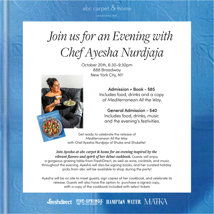 An Evening With Chef Ayesha Nurdjaja