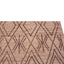 Brown Zameen Modern Wool Runner - 3'4" x 10'6"