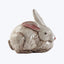 Handpainted Ceramic Easter Bunny, Brown Default Title