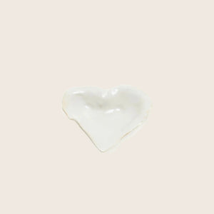 Small Heart Dish White Default Title