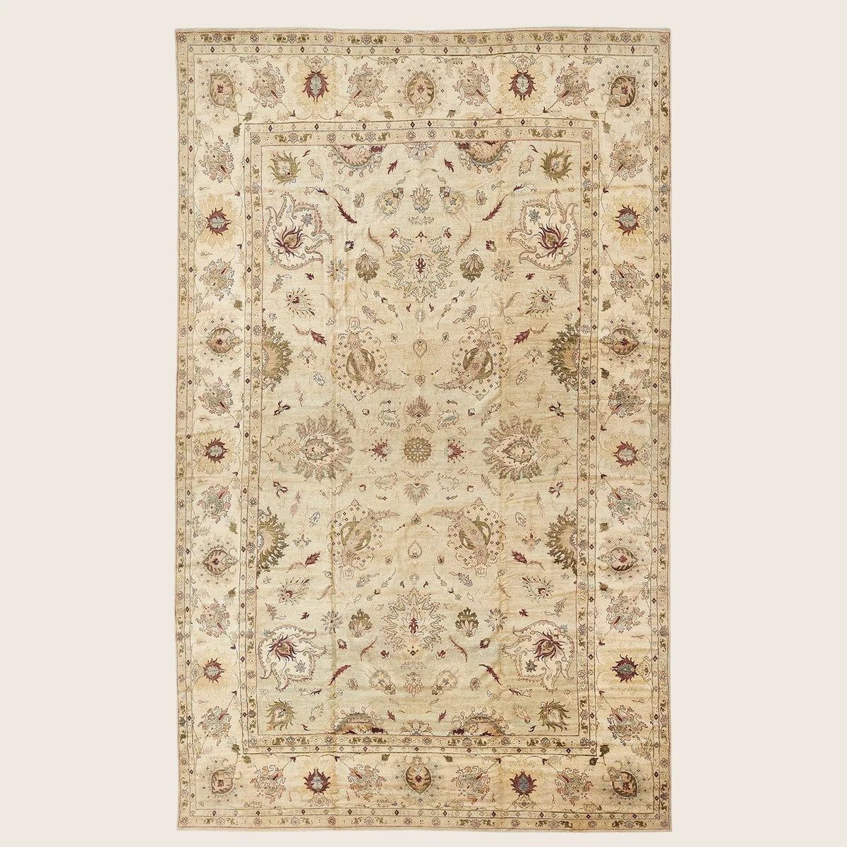 Traditional Wool Rug 129" x 212"