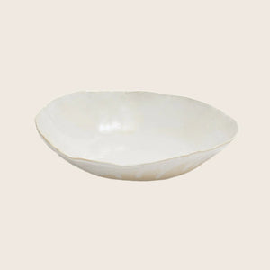Porcelain Pasta Bowl White Default Title