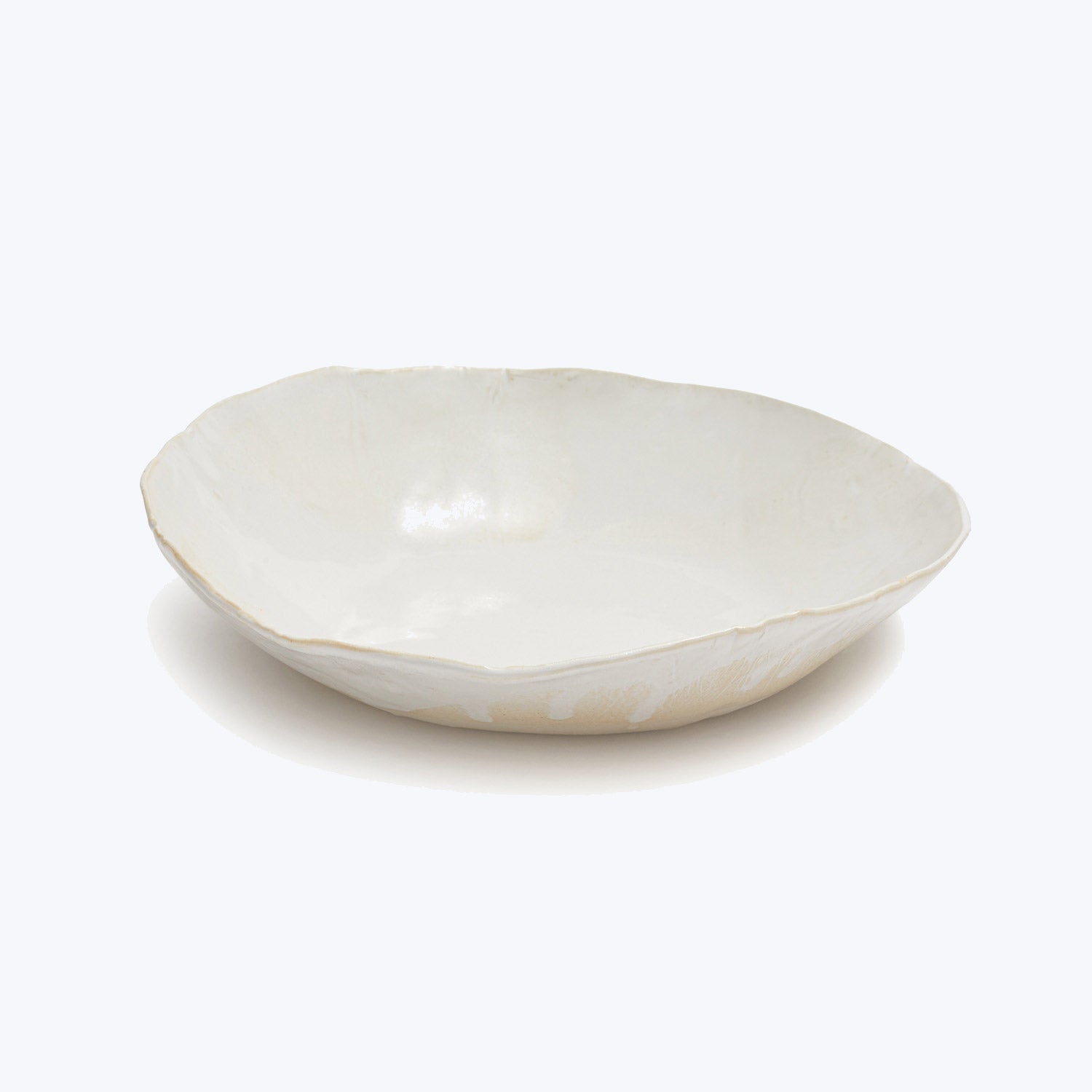 Porcelain Pasta Bowl White Default Title