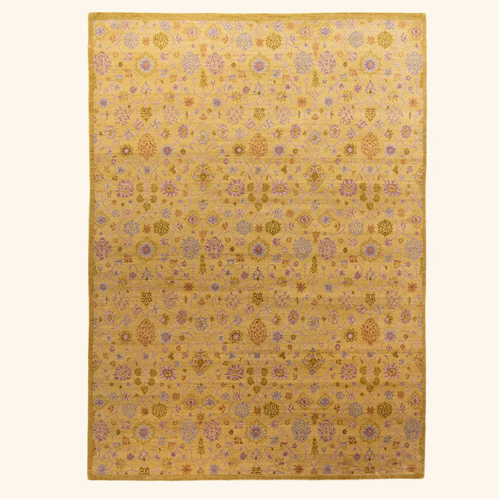 Samode Wool/Silk Rug - 9' x 12'3" Default Title