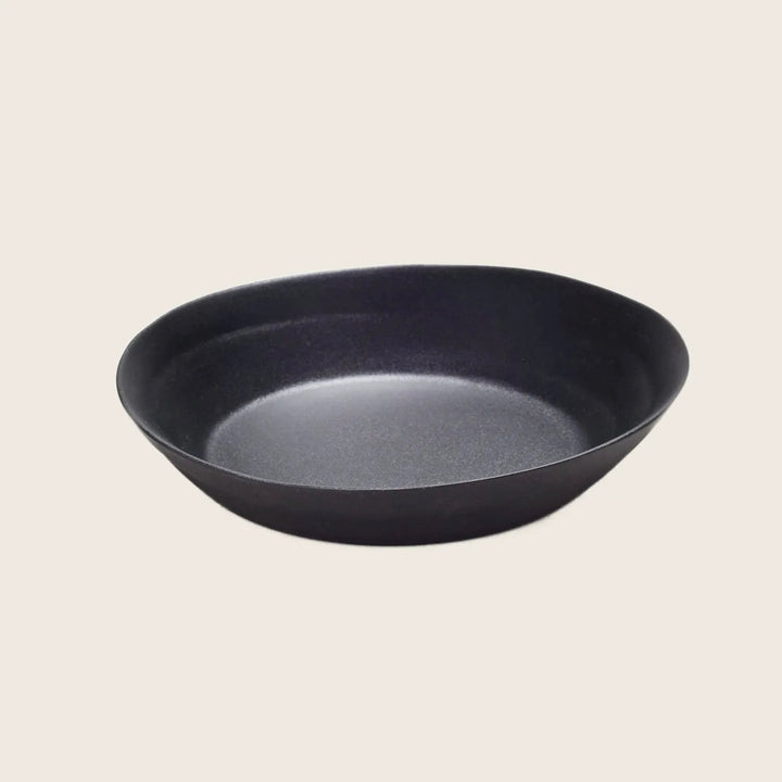 Ripple Dessert Plate-Dark Gray