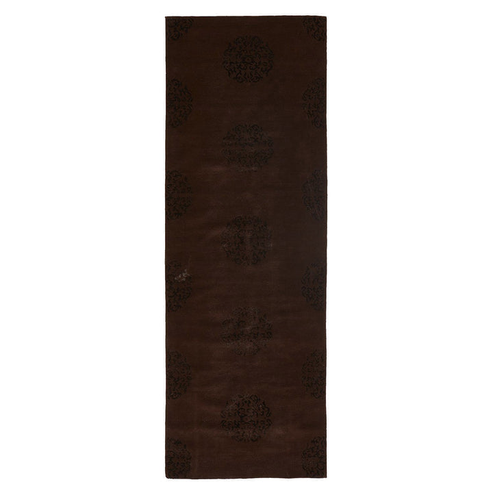 Dark Brown Runner Rug - 3'11"x11'8" Default Title