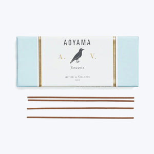 Luxury AOYAMA incense sticks by Astier de Villatte Paris.