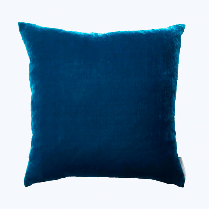 Velvet Pillow Teal-18"x18"