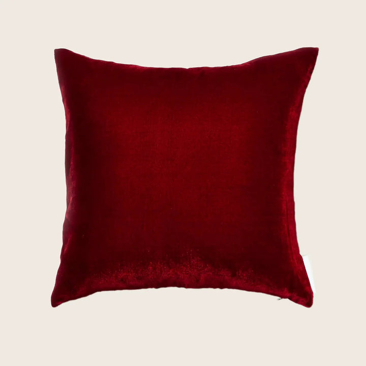 Velvet Pillow Berry-18"x18"