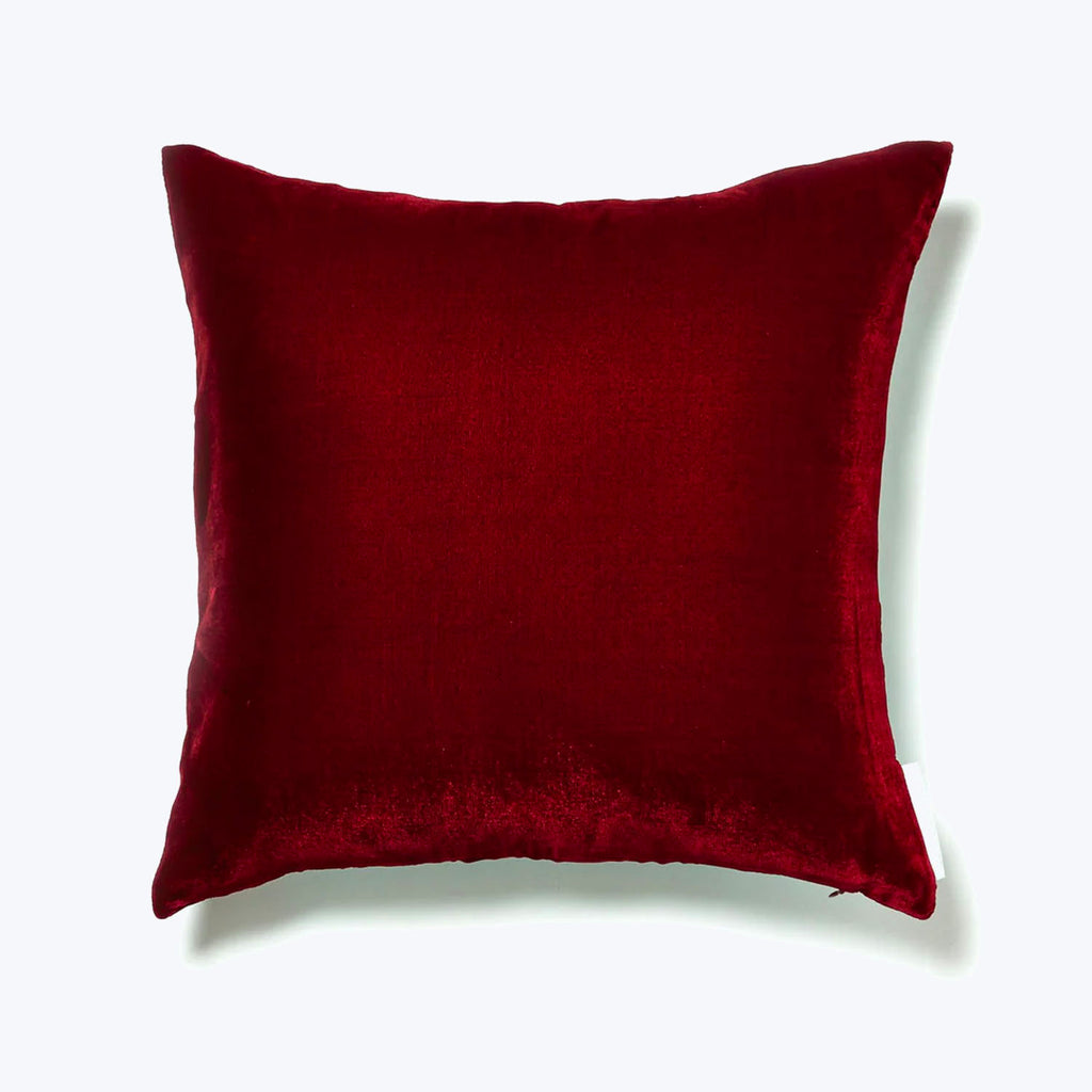 Velvet Pillow Berry-18"x18"