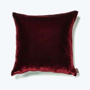 Velvet Pillow Eggplant-24"x24" - hover