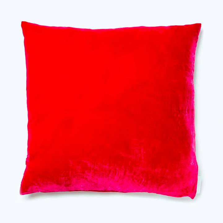 Velvet Pillow Azalea-24"x24"