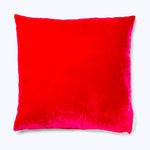 Velvet Pillow Azalea-24"x24"