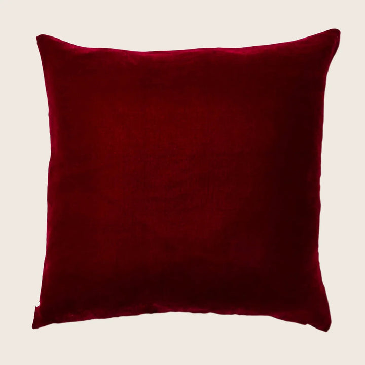 Velvet Pillow Berry-24"x24"
