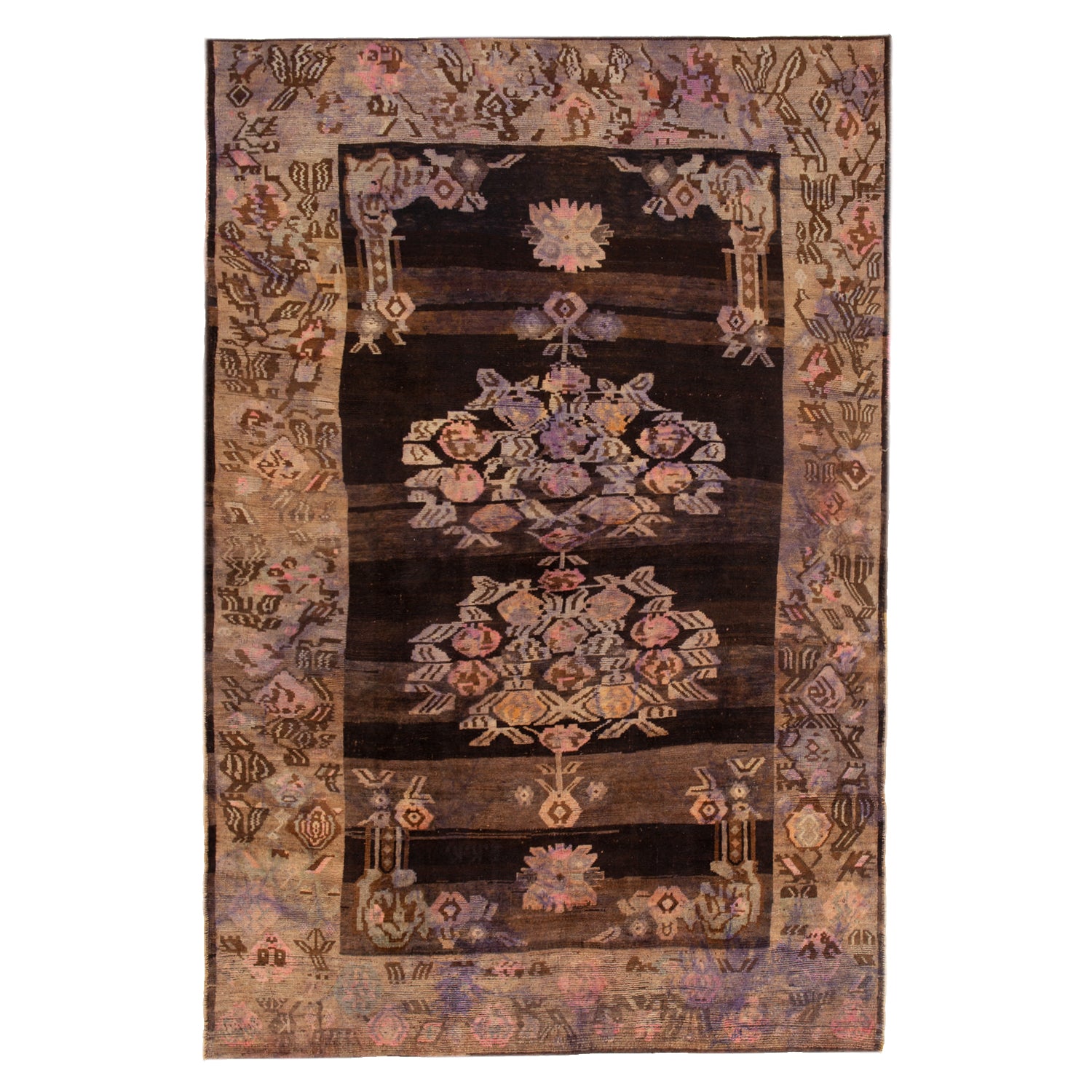 Overdyed Wool Rug - 7'11" x 12'3" Default Title