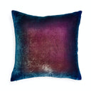Decorative pillow featuring a luxurious gradient design of vibrant colors.