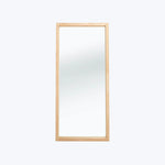 Ethnicraft Oak Light Frame Floor Mirror Default Title