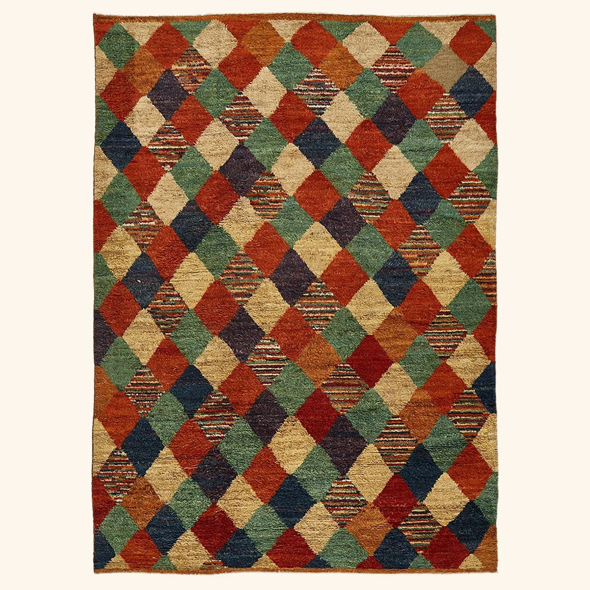 Transitional Wool Rug 109"x 151"