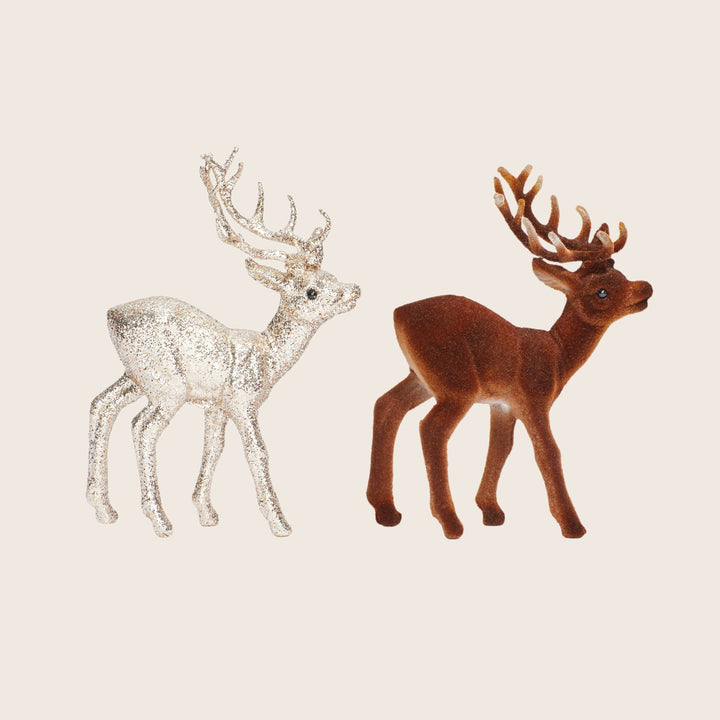 Assorted Small Deer With Antlers