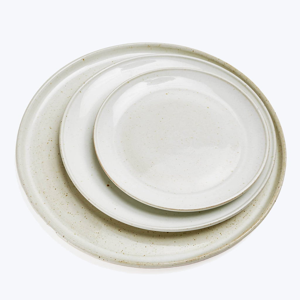 white ceramic dinnerware handmade cocina abc restaurant