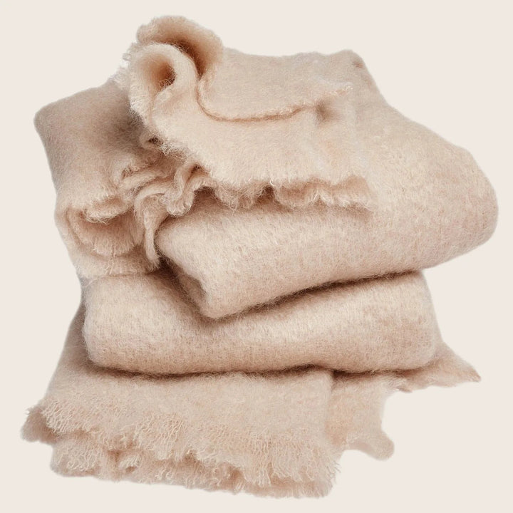 Mohair Throw-Acorn