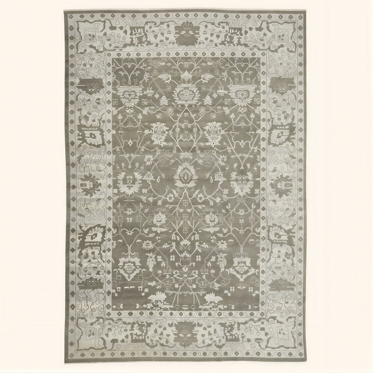Traditional Wool Rug 96" x 13