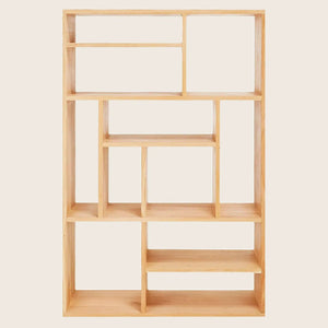 Small Oak M Rack Bookcase Default Title