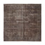 Brown Overdyed Wool Rug - 10'1" x 11'1"