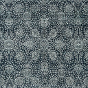 Intricate symmetrical textile design featuring floral motifs with geometric lines.