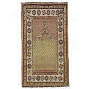 Exquisite handcrafted rug with intricate border and vibrant geometric motifs.