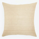Raw Silk Pillow - 24" x 24"-Ivory