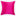 Vibrant pink square pillow with a smooth, pliable texture.