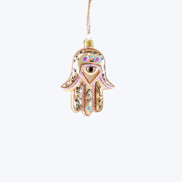 Hand of Fatima Ornament Rose Gold