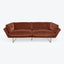 New York Suite Sofa-Sweet 54 Charcoal-Smooth Velvet