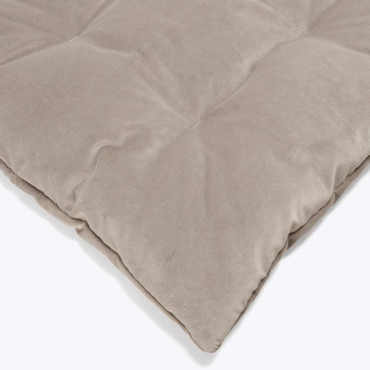 Velvet Tufted Pillow Cushion-Rust