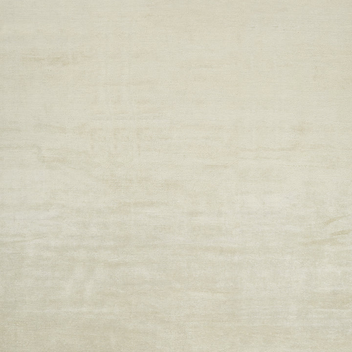 Soft and silky off-white fabric with gentle horizontal lines.