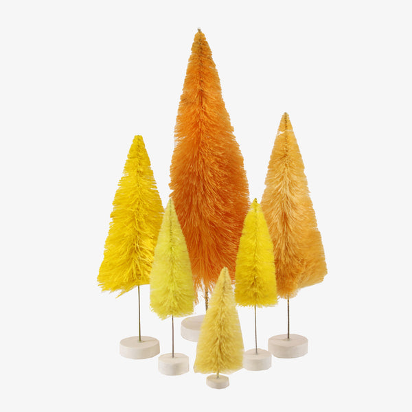 Assorted Yellow Rainbow Trees-Medium