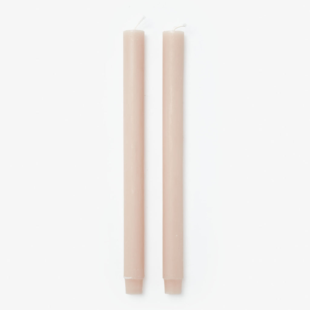 Church Tapers Set of 2-Blush