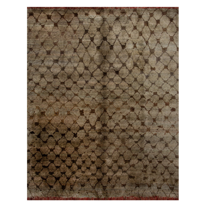 Modern Contemporary Silk Rug - 09'01" x 11'11" Default Title