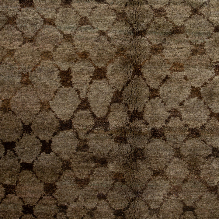 Modern Contemporary Silk Rug - 09'01" x 11'11" Default Title