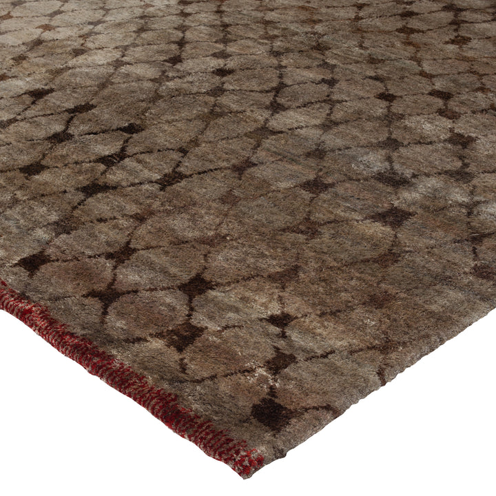 Modern Contemporary Silk Rug - 09'01" x 11'11" Default Title