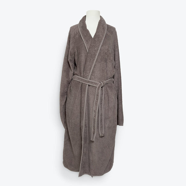 Aire Bathrobe-Mineral Gray-Large/Extra Large