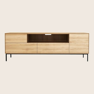 Contemporary sideboard with clean lines and ample storage options.