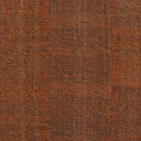 Close-up of rough, brown burlap fabric with visible seam.