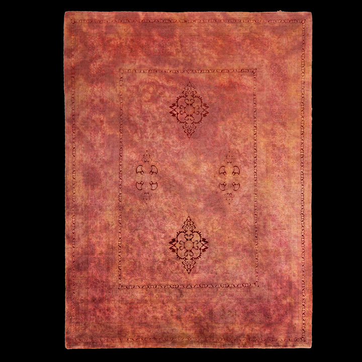 Color Reform Wool Rug - 9' x 12'1" Gold